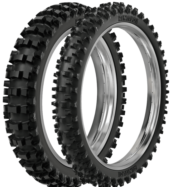 Llanta Rinaldi SR39 120/80-19 TT - Enduro - Imagen 2