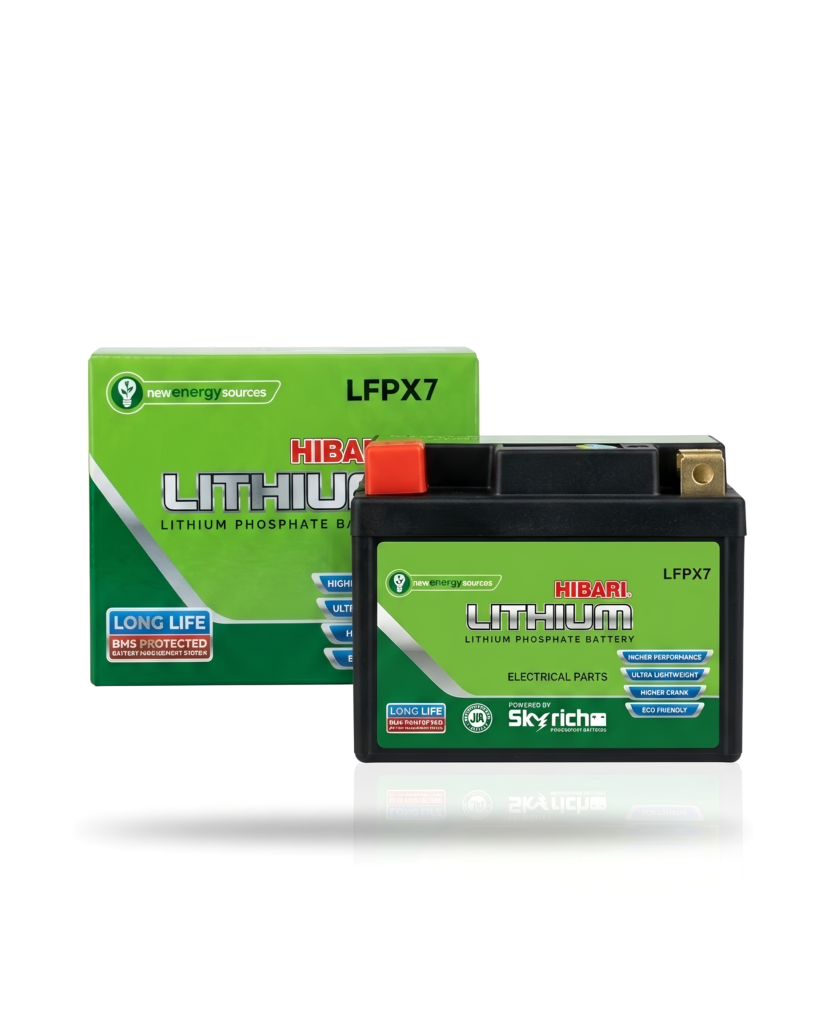 BATERIA LITIO YB7-A/YB7B BS/12N7-HIBARI
